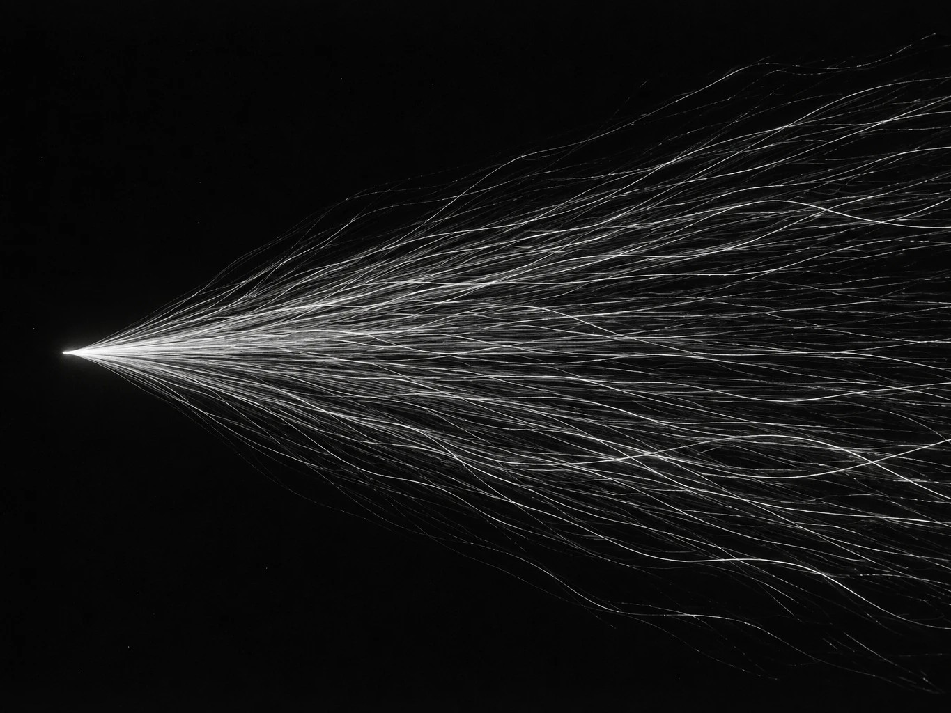 Abstract visual of the prediction engine